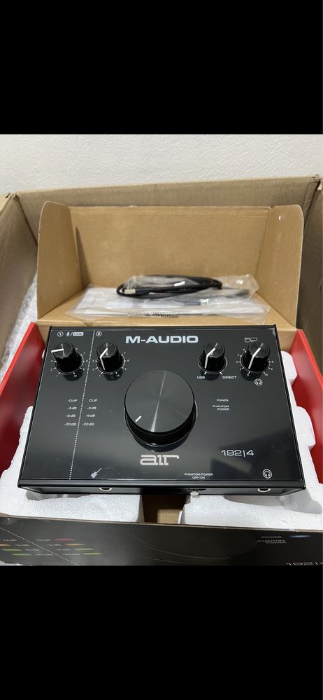 Продам звуковую карту M-Audio air 192x4