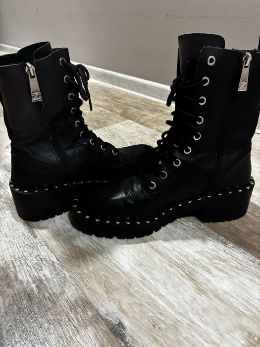 Боти Zara 24 см черни