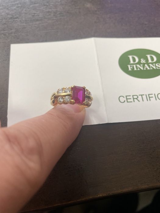 Златен пръстен 18к