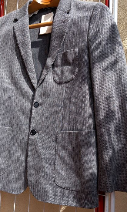 Ново Gant Herringbone мъжко сако/блейзър М/48