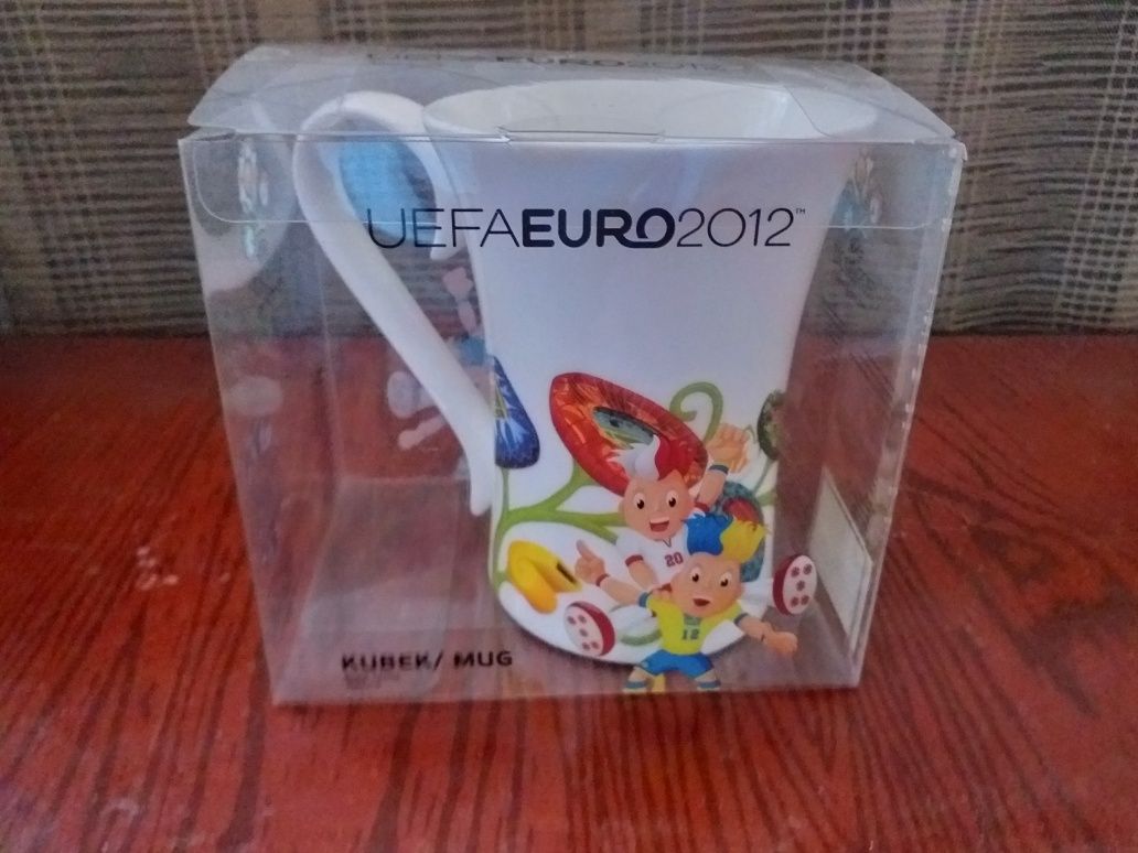 Футбол евро 2012 кружка новая