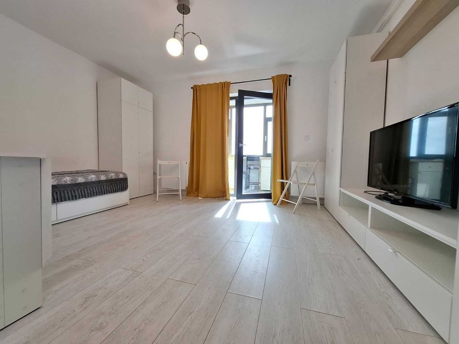 Apartament de vanzare, 1 camera, mobilat si utilat, Valea Lupului