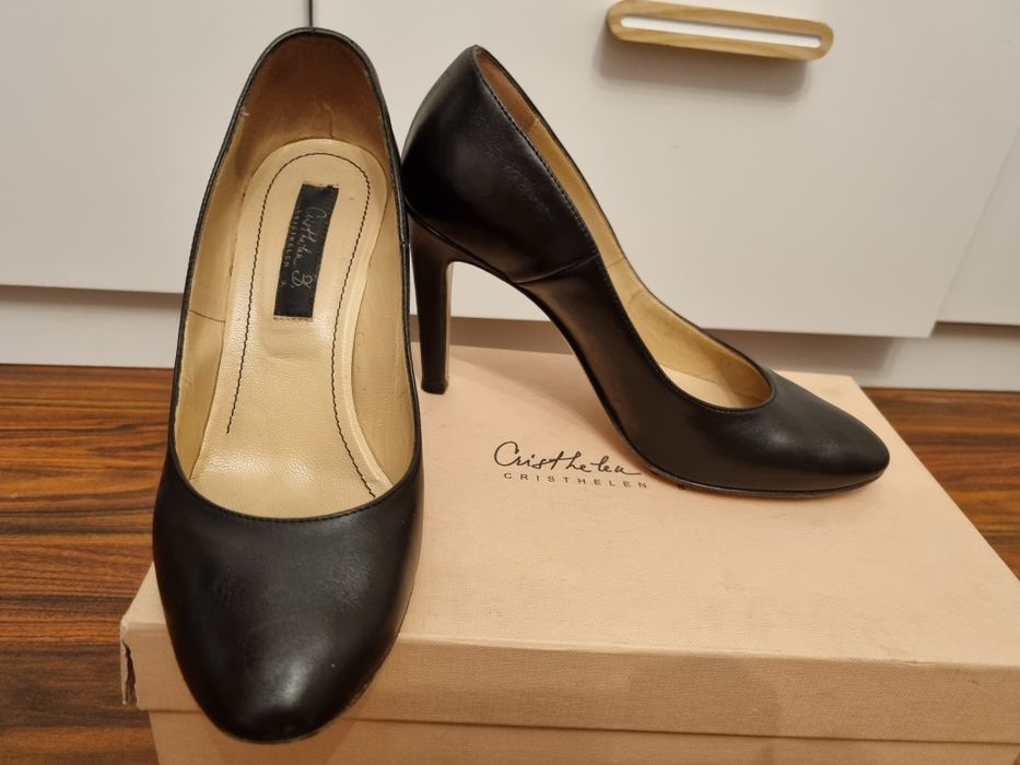 Pantofi Musette cu toc, mărimea 36