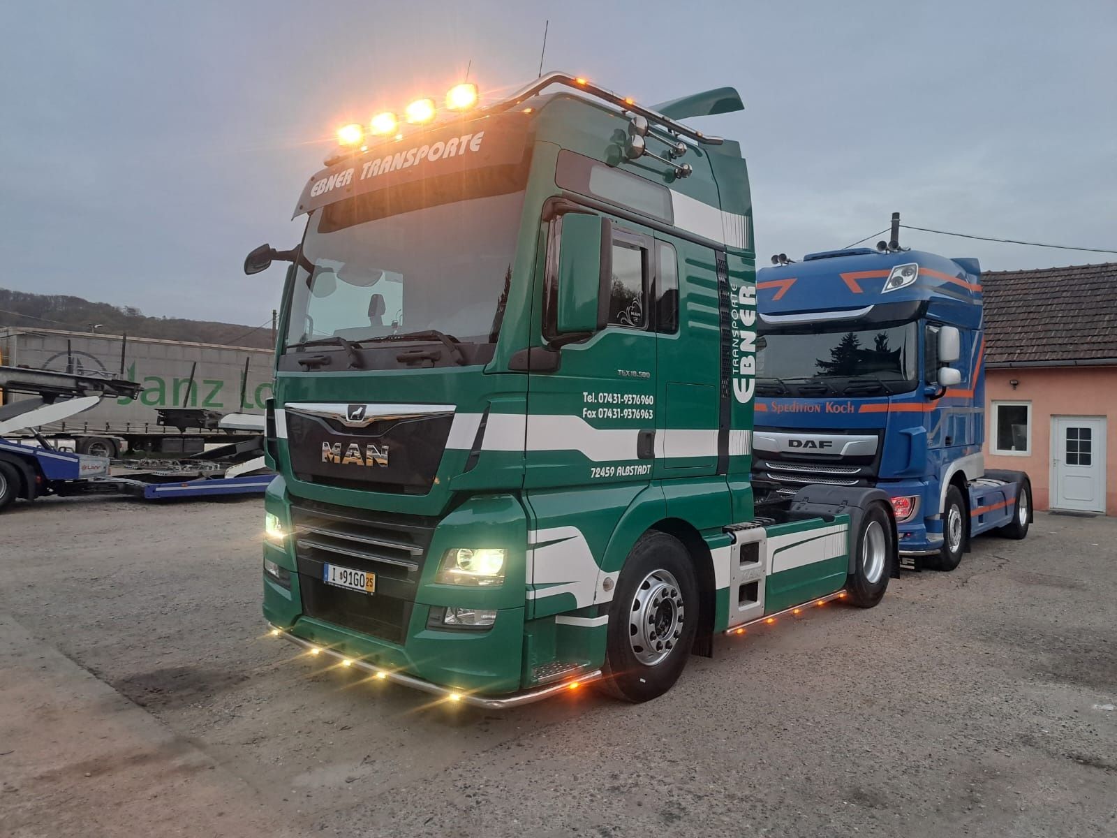 Man TGX 500 retarder 2017 695 mii km import Germania Rate / Leasing