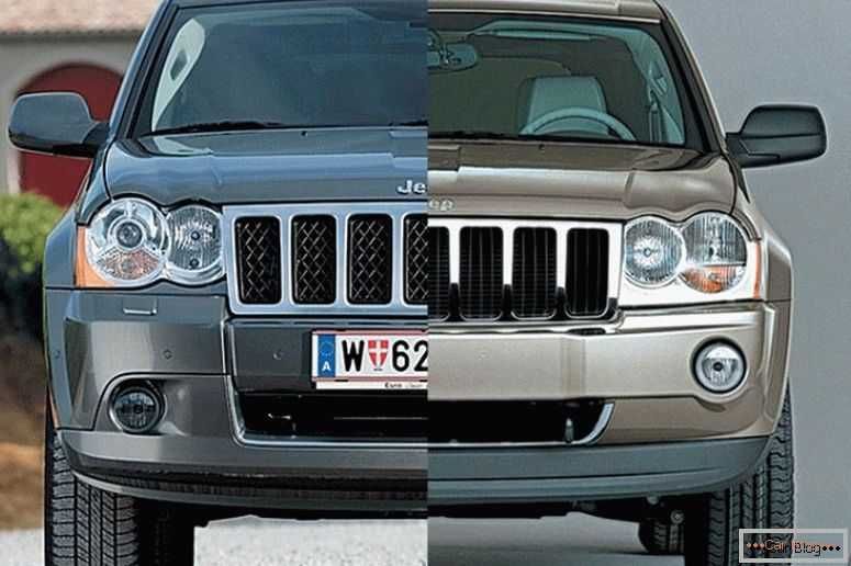 Решетка за Jeep Grand Cherokee 2008