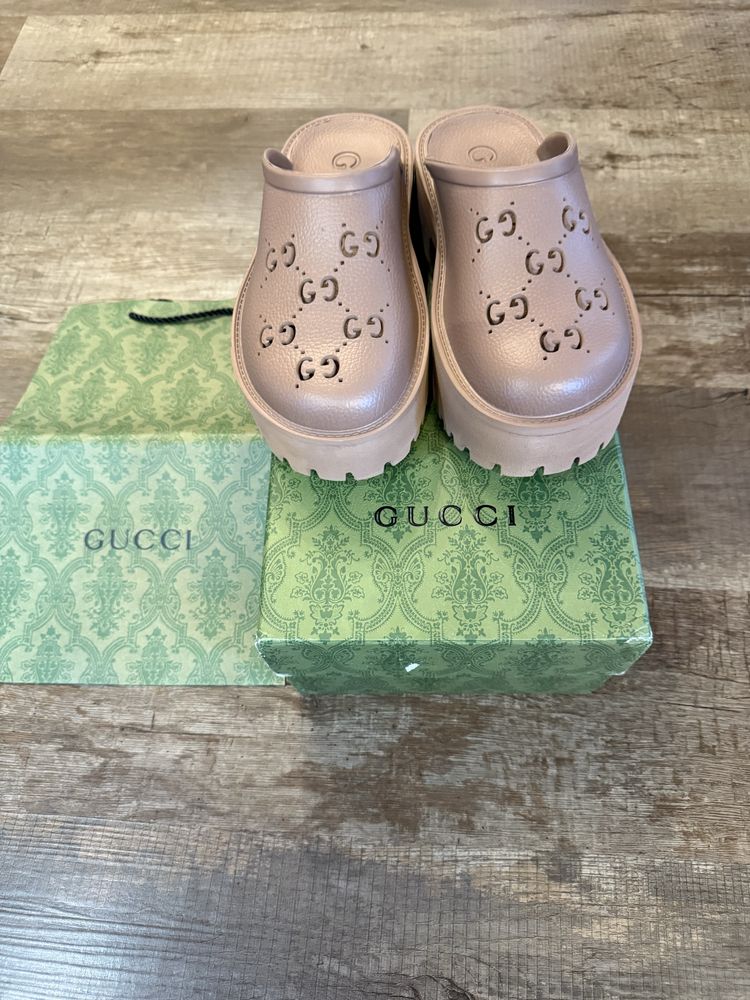 Чехли gucci естествена кожа 37 номер