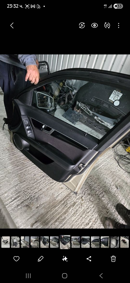 Предни и задни Врати Mercedes w204