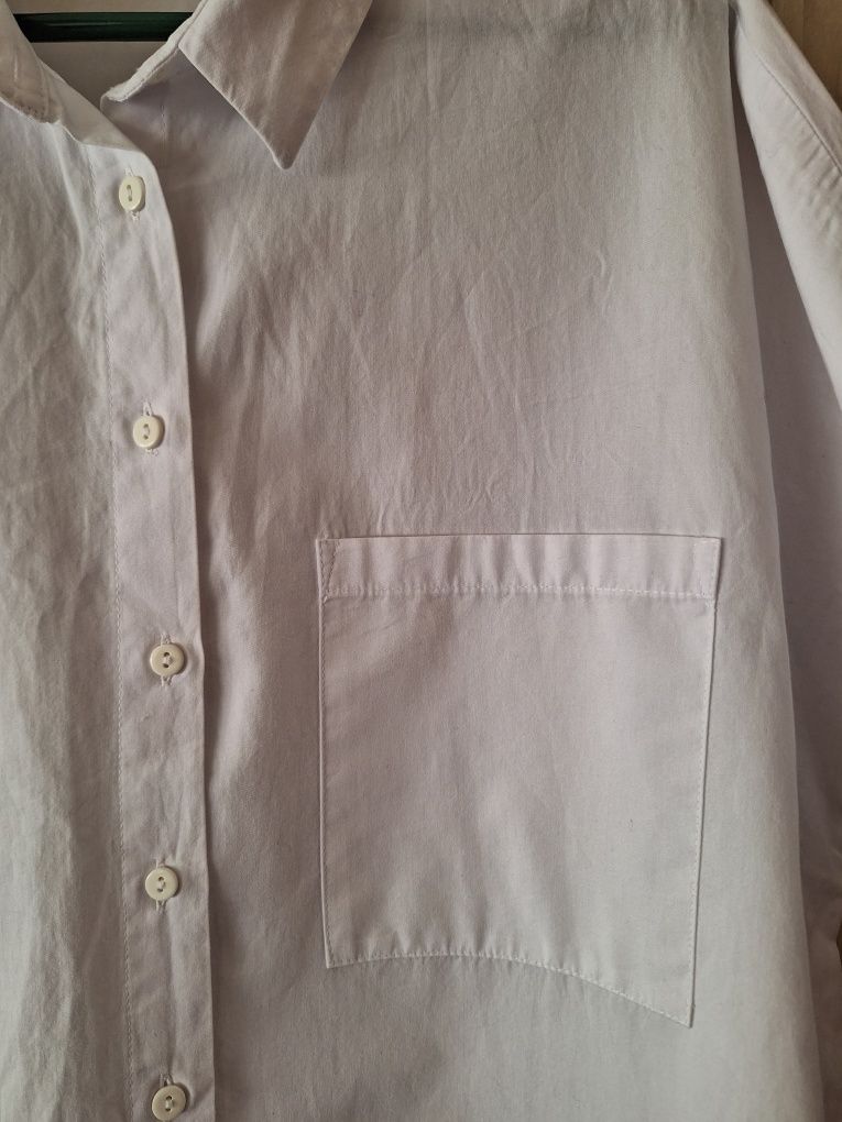 Дамска бяла риза XL-XXL