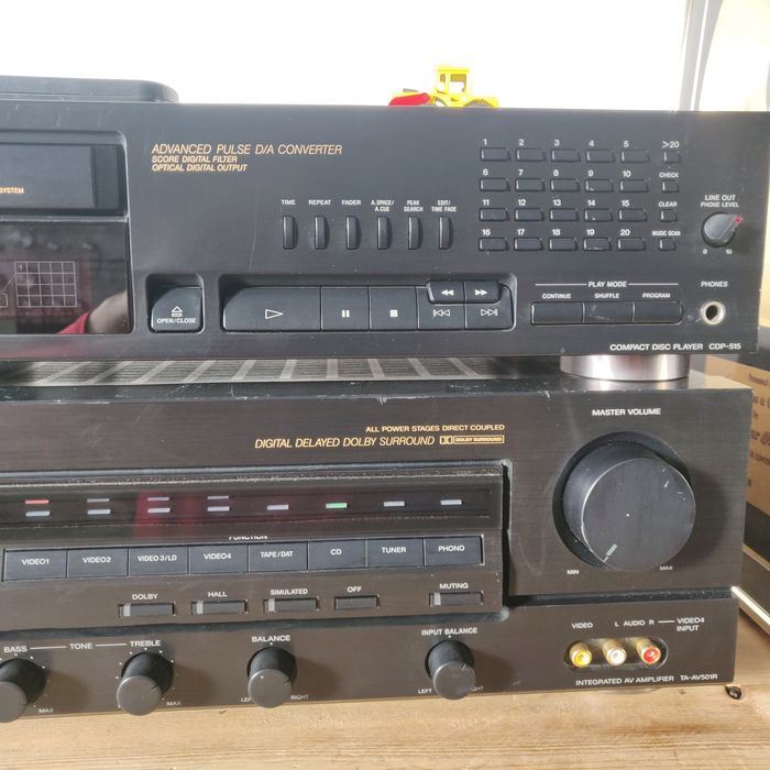 Amplificator/Cd player Sony