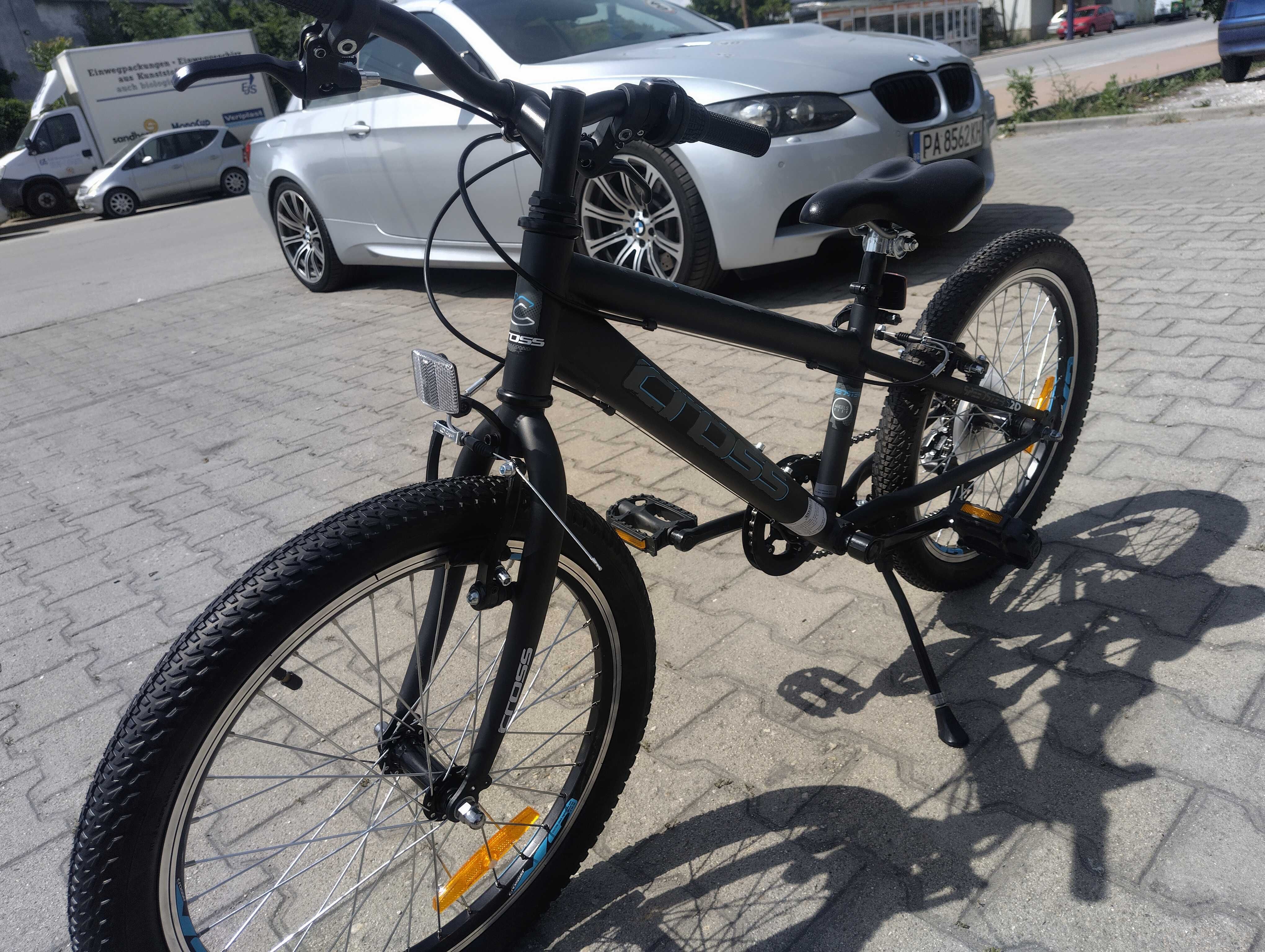 CROSS Велосипед 20" SPEEDSTER черен