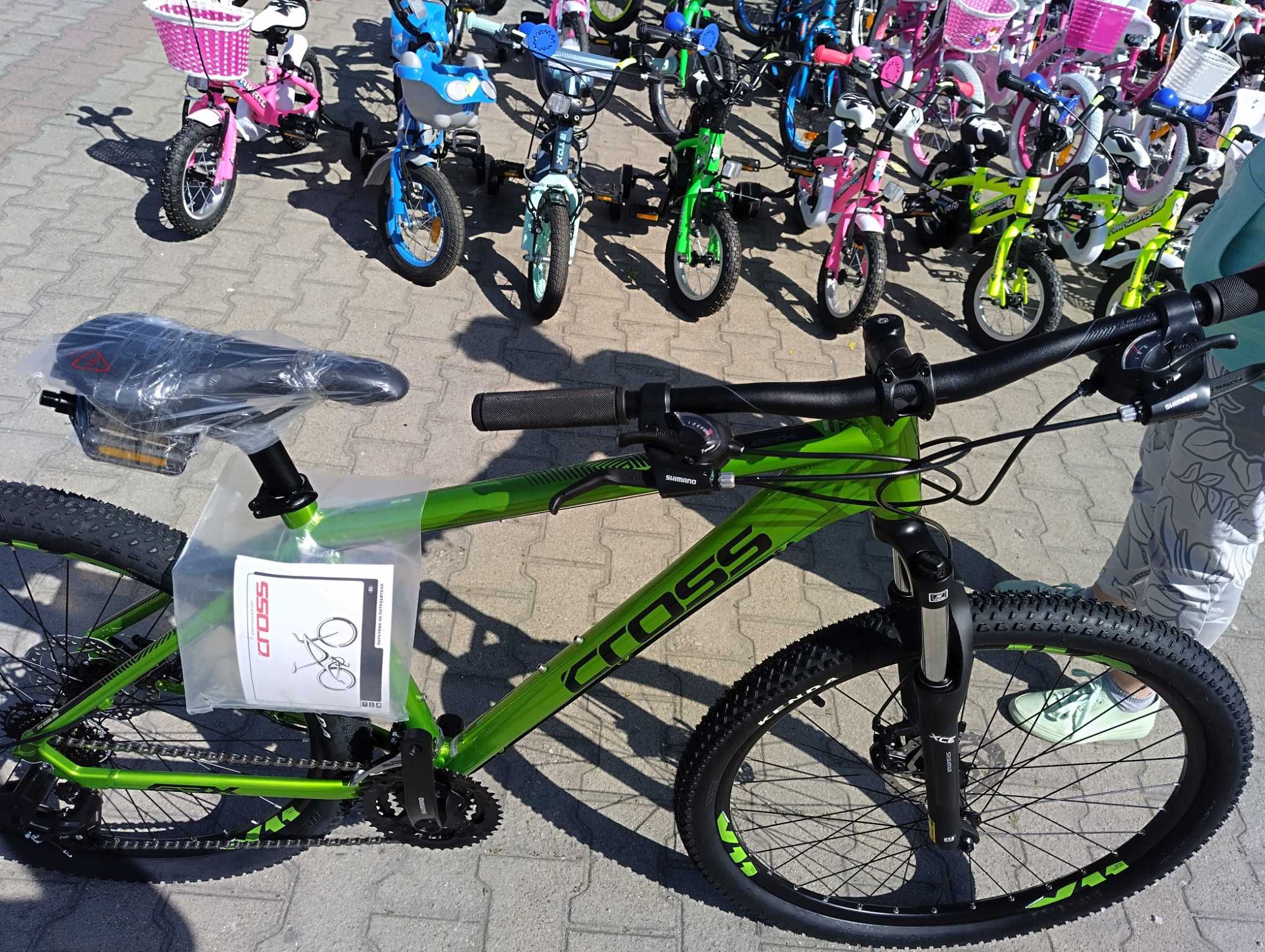 CROSS Велосипед 27.5" GRX 7 MDB 460mm зелен