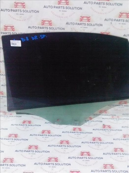 geam dreapta spate audi a4 b8 an fabr. 2011