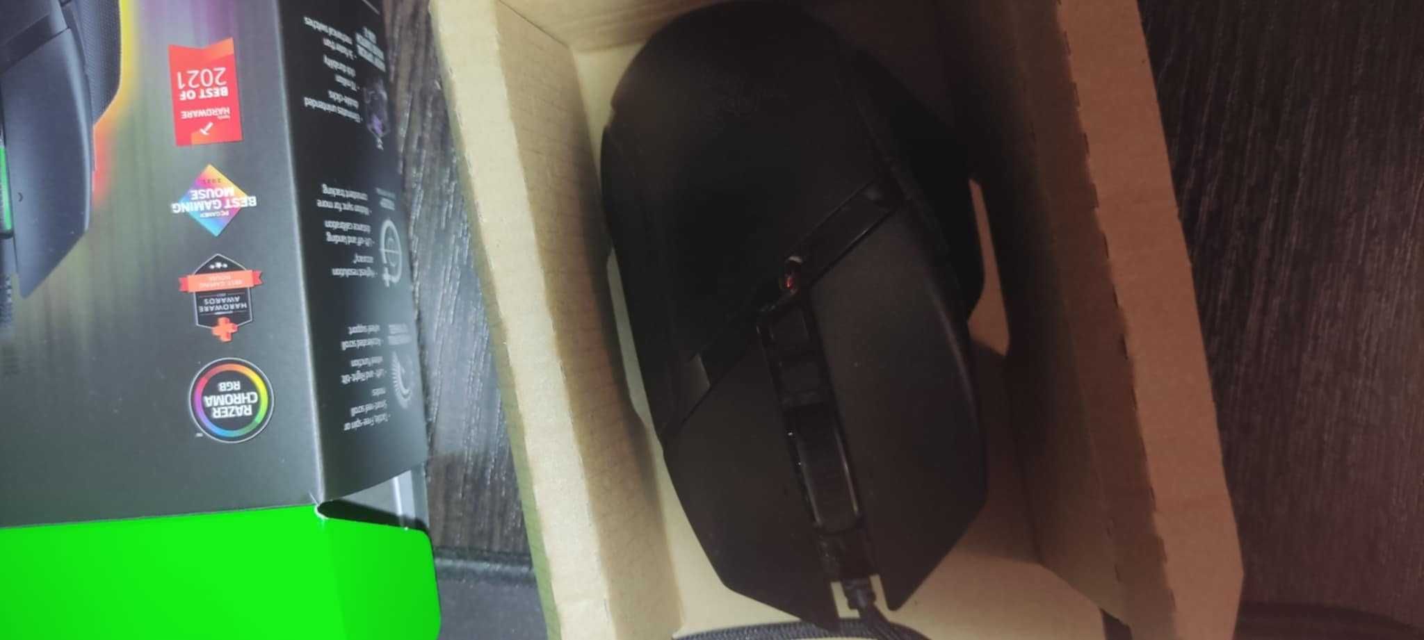 Гейминг мишка Razer - Basilisk V3, оптична, черна