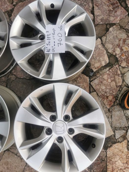 16 и 17 джанти и гуми  5х 114.3