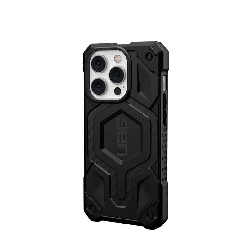 MagSafe Противоударен Калъф за iPhone 15 Pro,UAG Monarch Pro Carbon