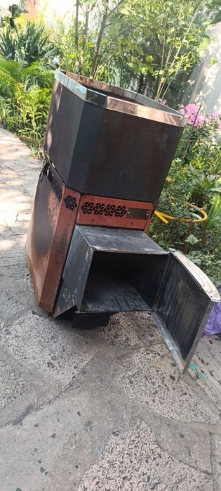 Печь банная газо-дровянная Русь