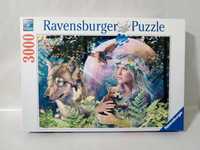 Puzzle 2D Femeia din padure, Ravensburger, 3000 piese, 121 x 80 cm