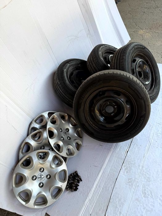 Set 4 jante de oțel originale Peugeot – R15