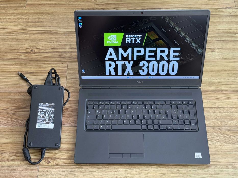 17.3 Dell 7750`Core i7-10850H/RTX 3000/16GB RAM/512GB SSD/FHD IPS