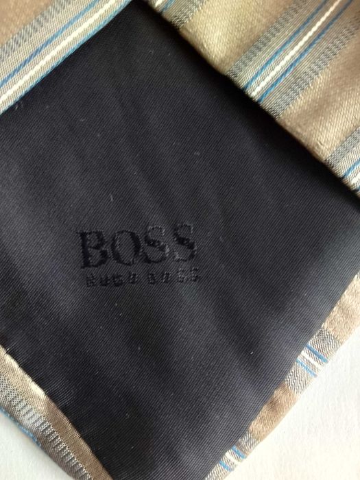 Копринена вратовръзка Hugo Boss (Made in Italy)