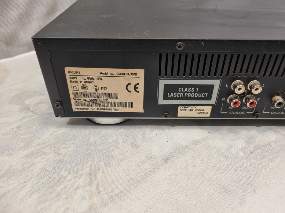 Cd player Philips recorder cdr 870