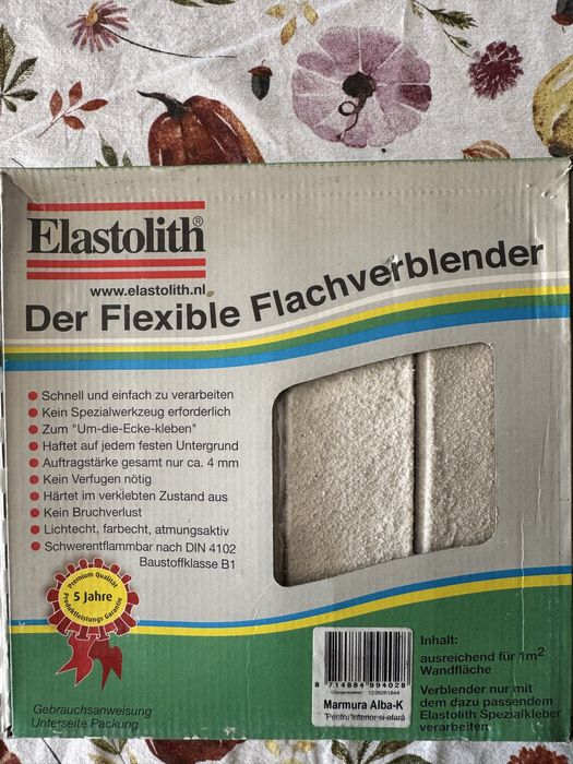 Cărămidă aparentă flexibilă Elastolith – Marmura Alba-K