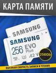 Карта памяти Samsung Evo Plus 256 Гб