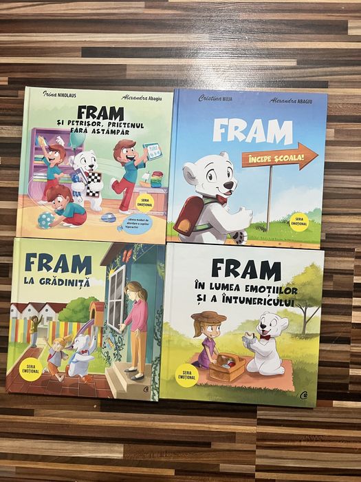set 4 carti FRAM