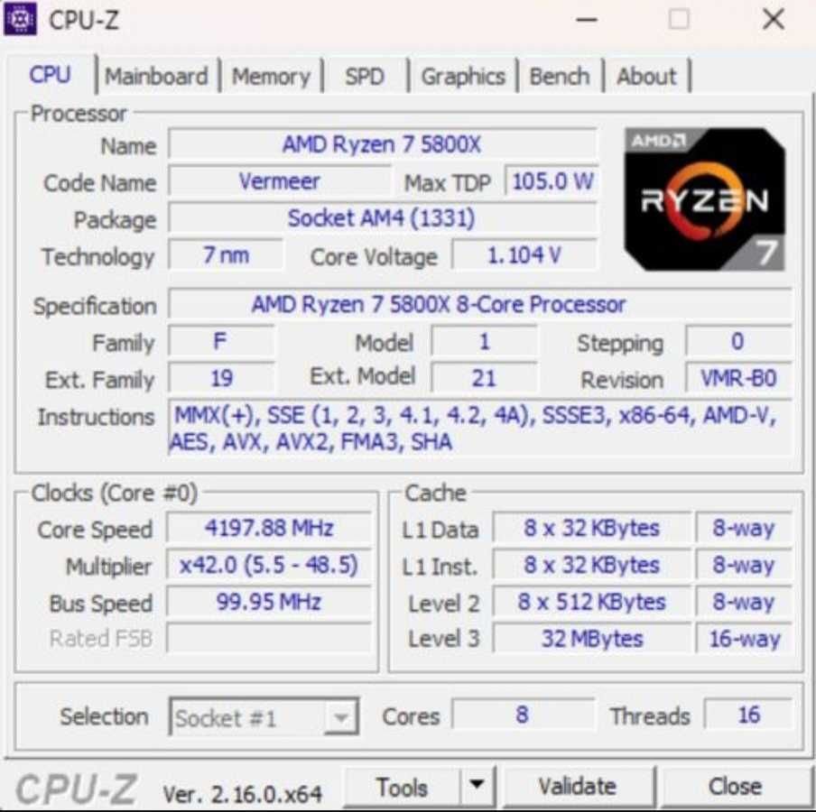 Мощен геймърски компютър Ryzen 7 5800x rtx 3080