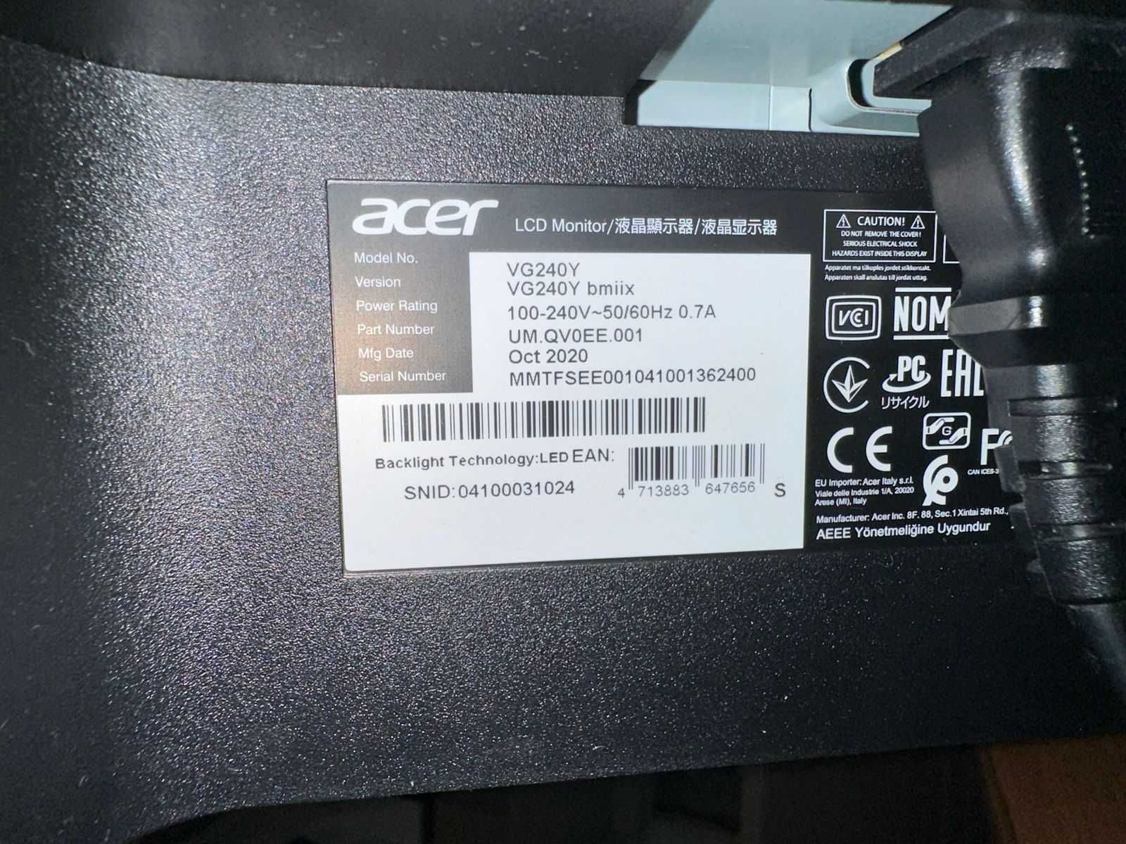 монитор acer продам