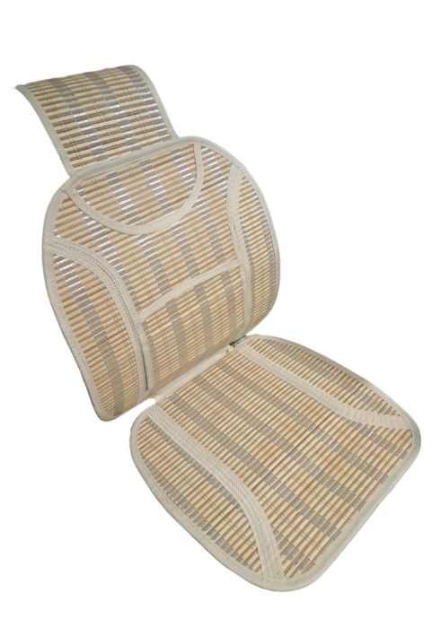 Седалка масажна универсална тип бамбук к-т/ 2бр.