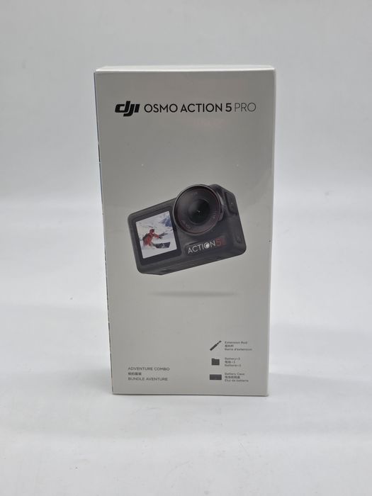 Camera video sport DJI Osmo Action 5 Pro, 4K120, 40MP, Adventure Combo