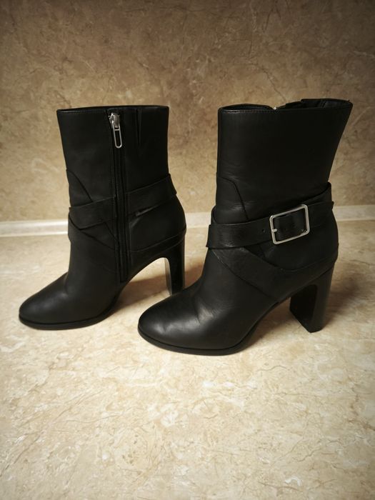 Дамски боти Aldo естествена кожа и високи дамски кубинки ест.кожа