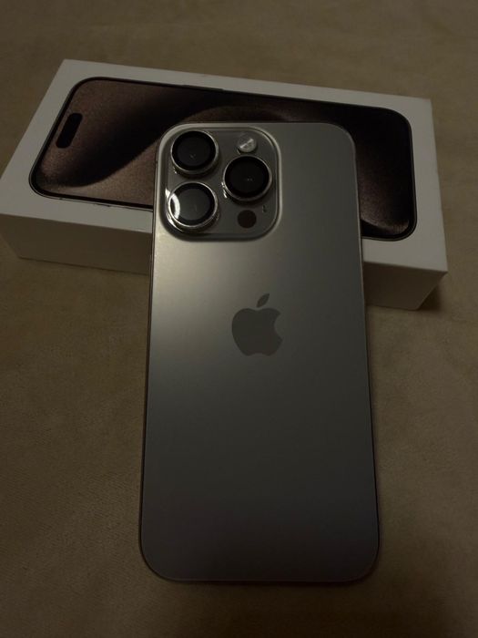 Iphone 15 pro 128 GB - ca nou folosit cu grija,  preț negociabil