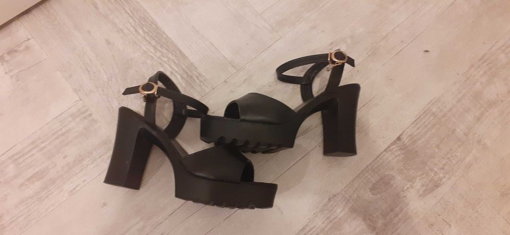 Sandale negre mas 38