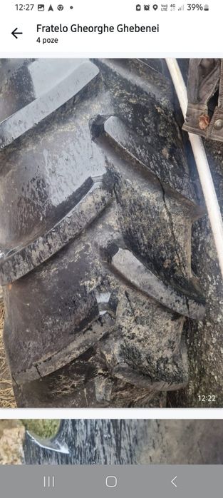 Vând cauciucuri  de tractor în stare bună