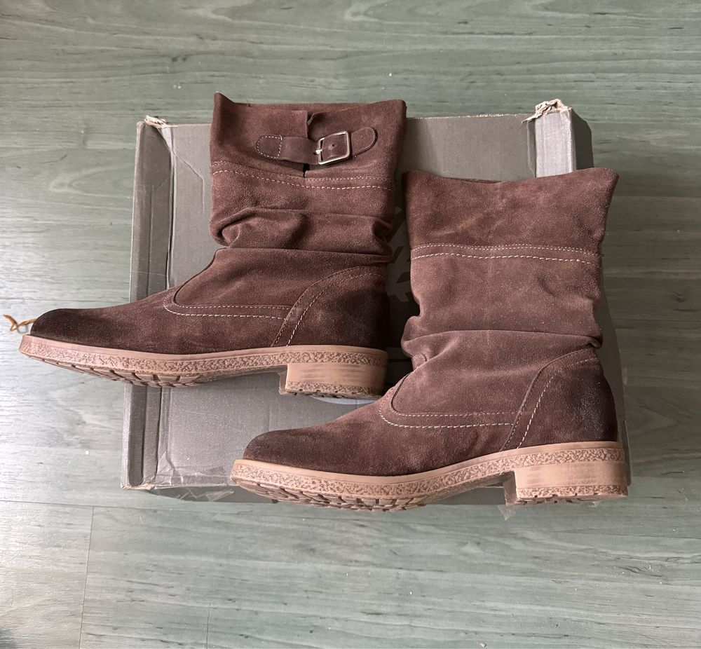 Cizme dama, piele, marimea 37, Noi