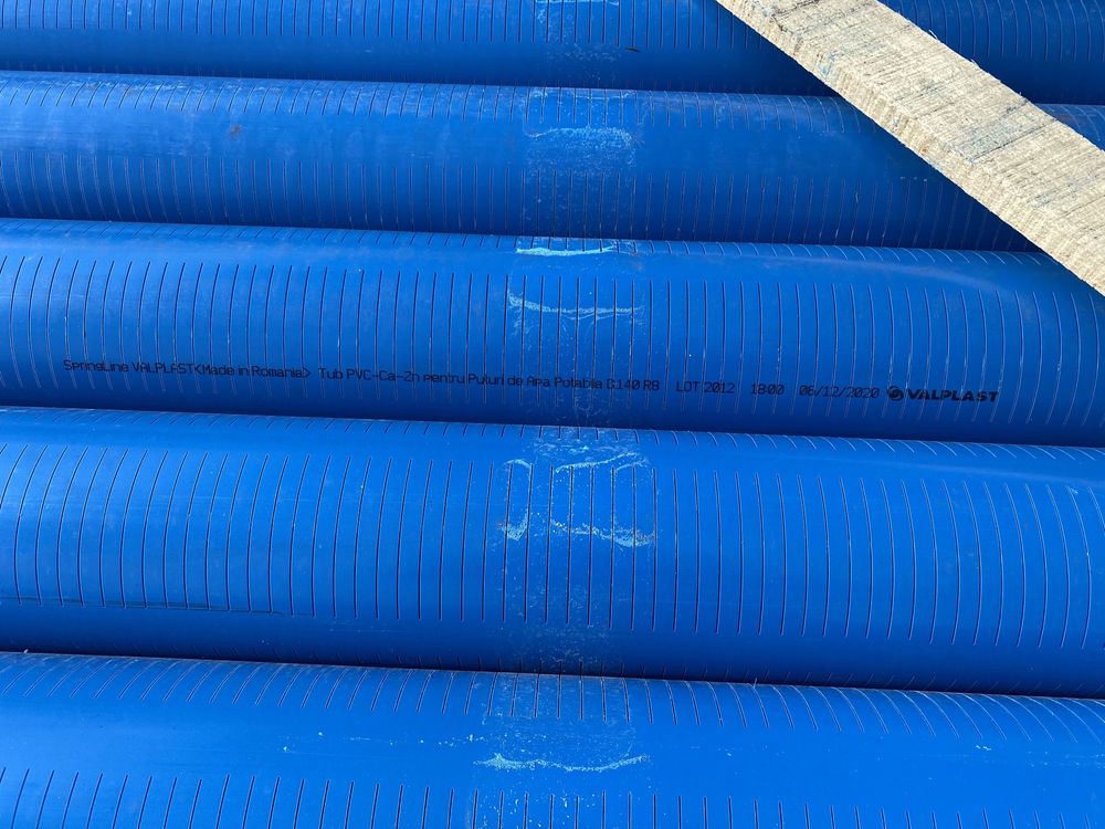 Teava put  PVC PT.PUTURI D.140x5,4mm R8 L5m - F0