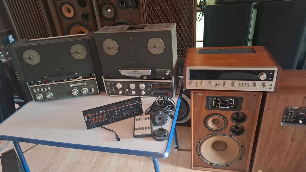 telecomanda cu cablu fostex r8 revox b77 a77 4-2 piste naburi