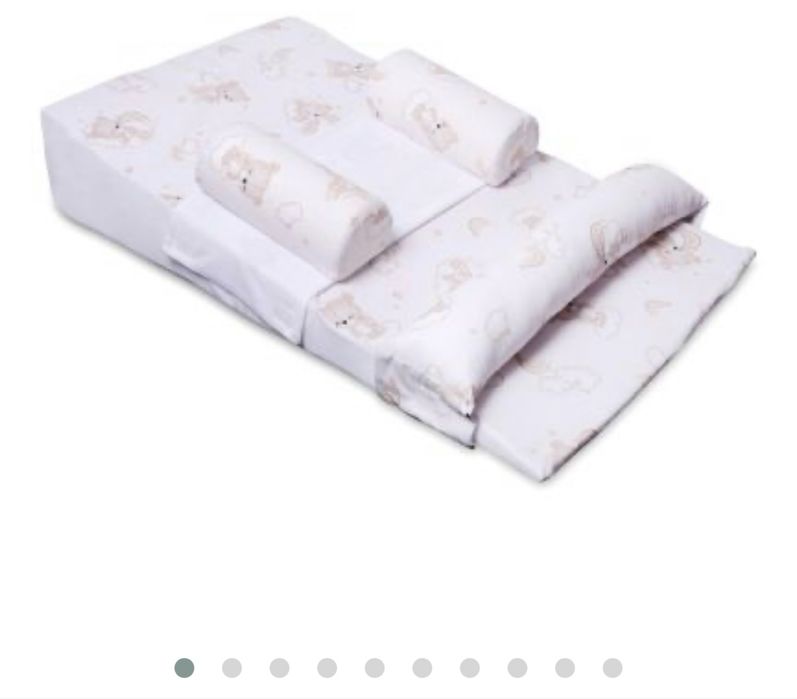 Saltea antiflux reglabila accesorii detasabile , husa este igienizata