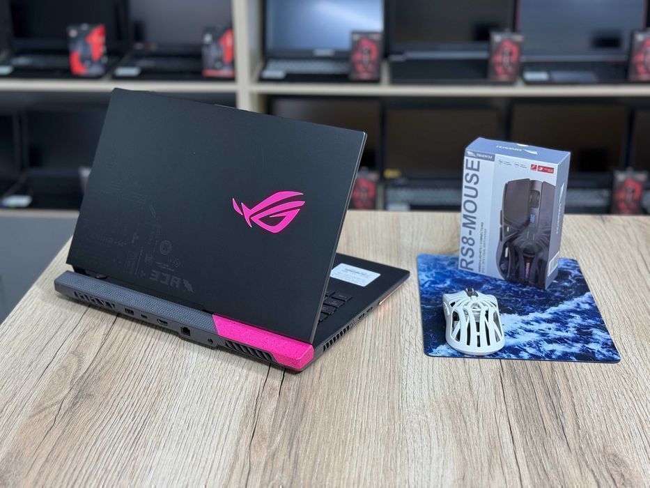 Мощный ноутбук ROG STRIX G15 Pink | Ryzen 7-5800H | 16GB | RTX A28