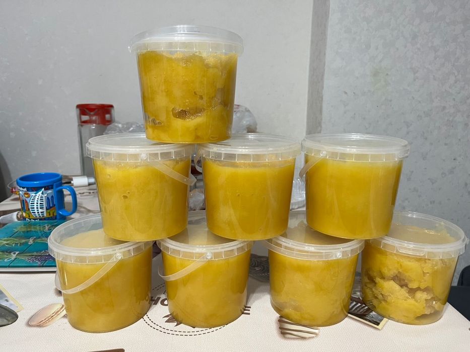 Натуральный мёд подсолнечный