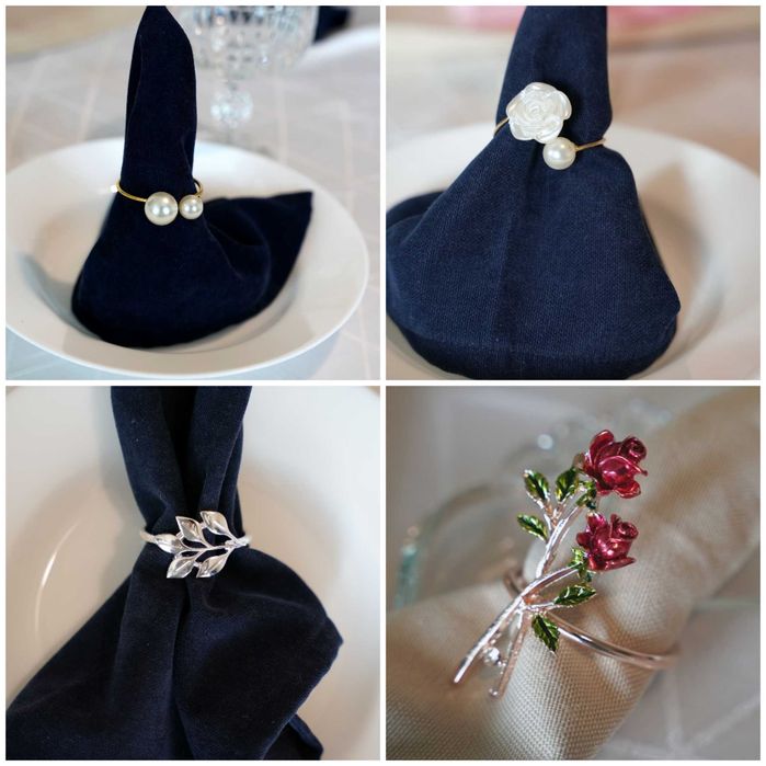 Пръстени са салфетки