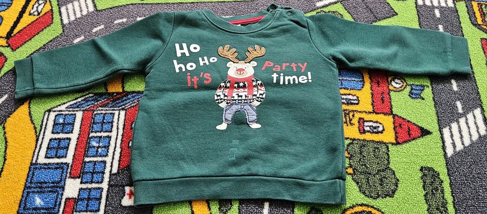 Lot bluze și un hanorac flece 12-24 luni ( 6 bucati)