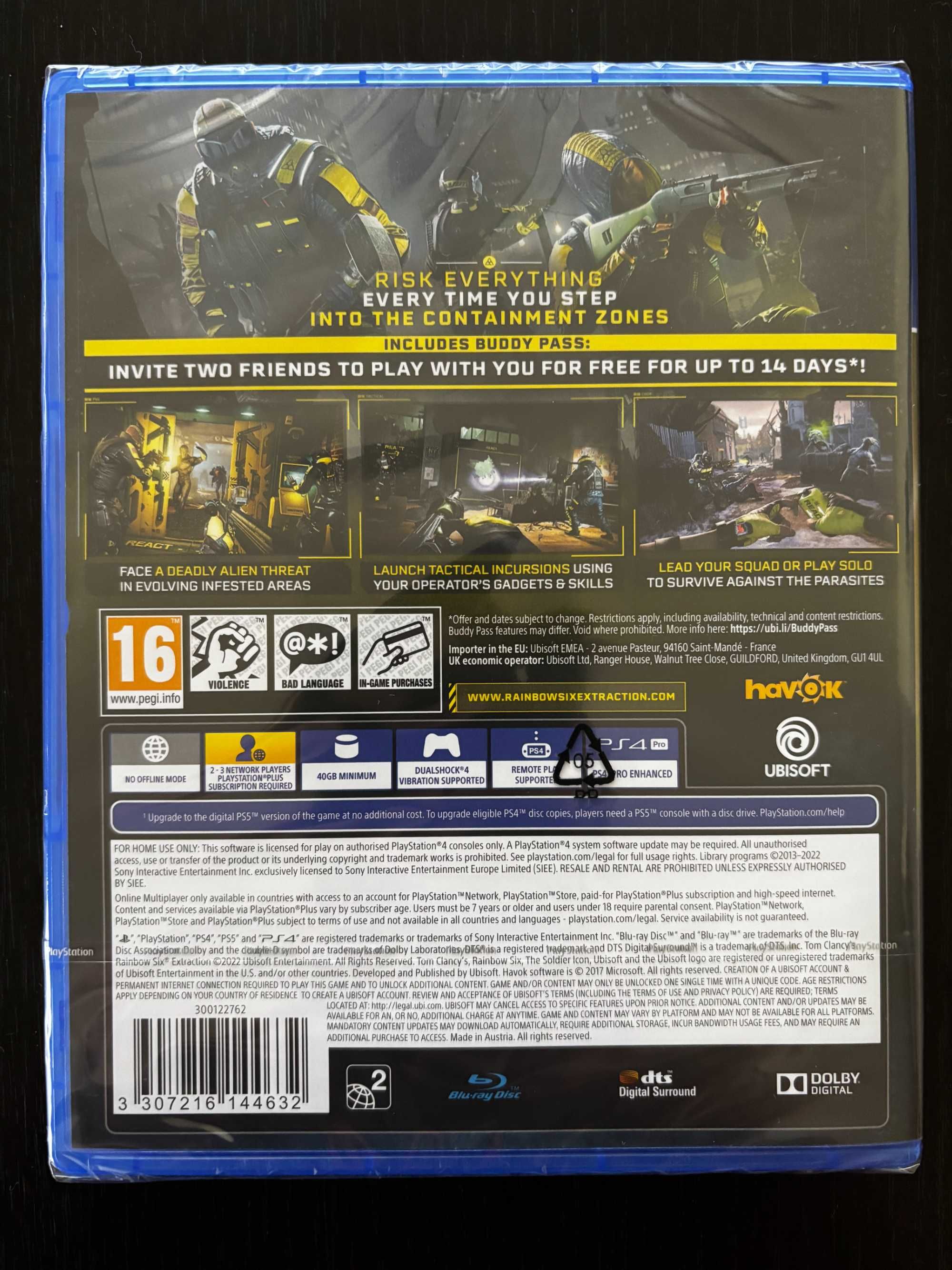 Rainbow Six: Extraction (PS4) - чисто нова