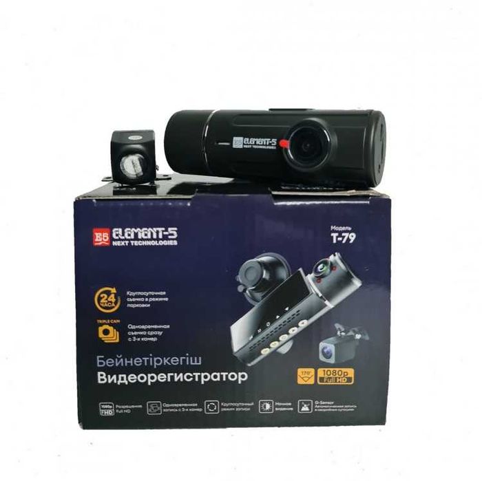 Видеорегистратор Element-5 T-79 черный