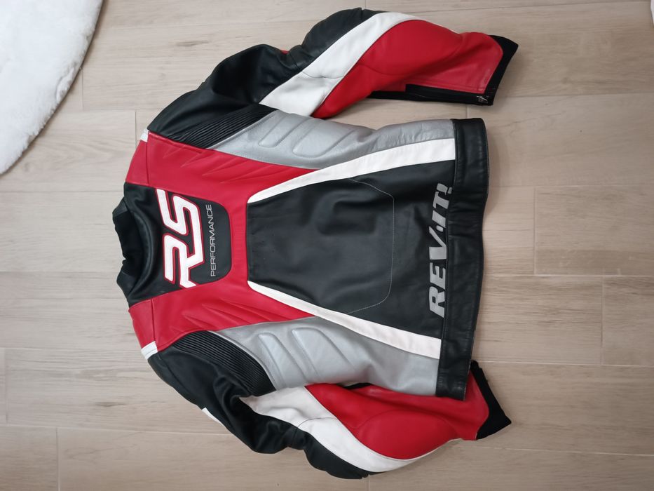 Geaca de piele moto Rev'it