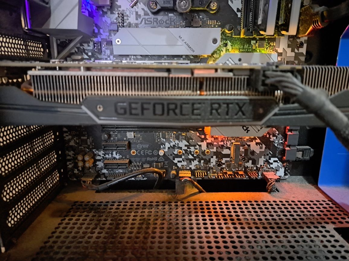 Геймърски компютър RGB nVidia AMD Ryzen