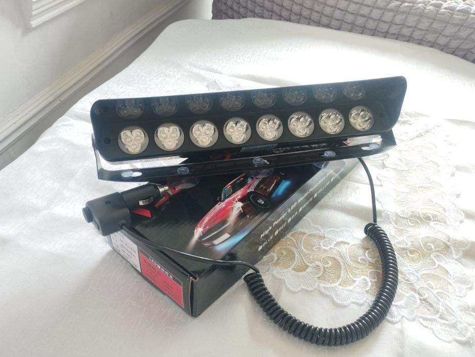 Мигалка 8 тали 3 лазер