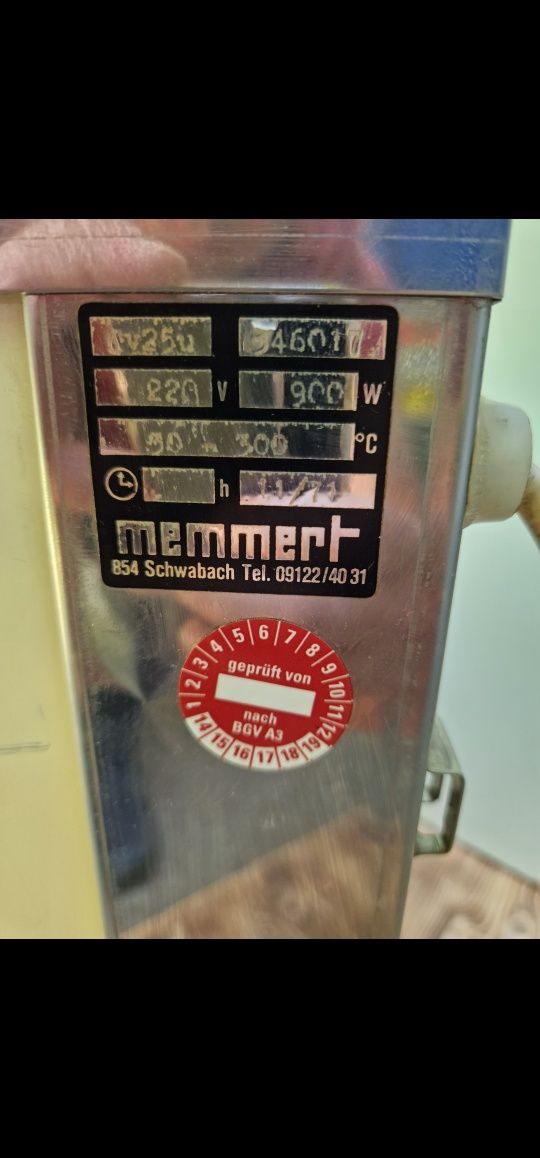 MEMMERT Cuptor sterilizare medical, etuva uscare, incubator, pupinel